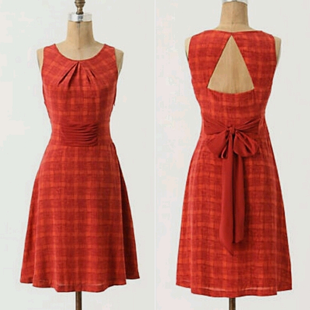 Anthropologie Silk Dress